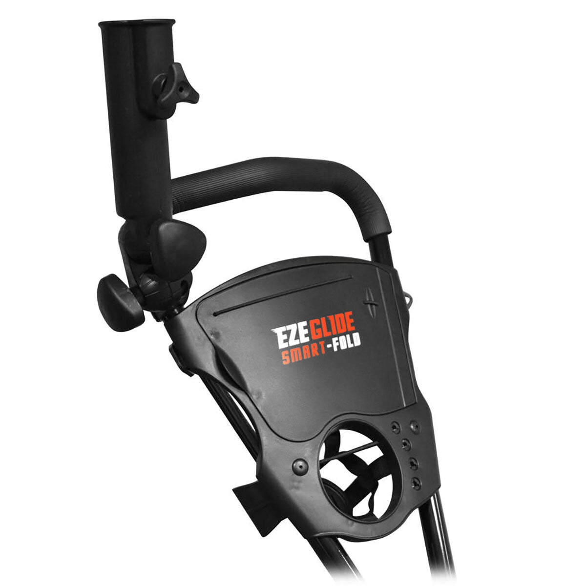 Eze Glide 3-wheel golf trolley in black - British product