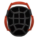 Longridge Elements Waterproof Golf Cart Bag in Black and Red (British brand)