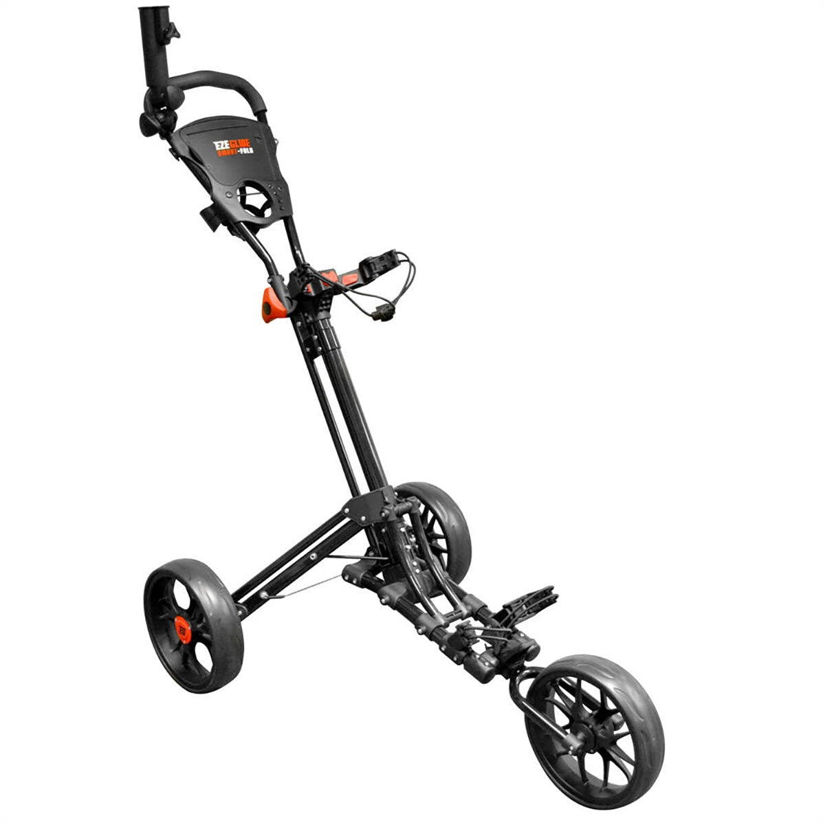 Eze Glide 3-wheel golf trolley in black - British product