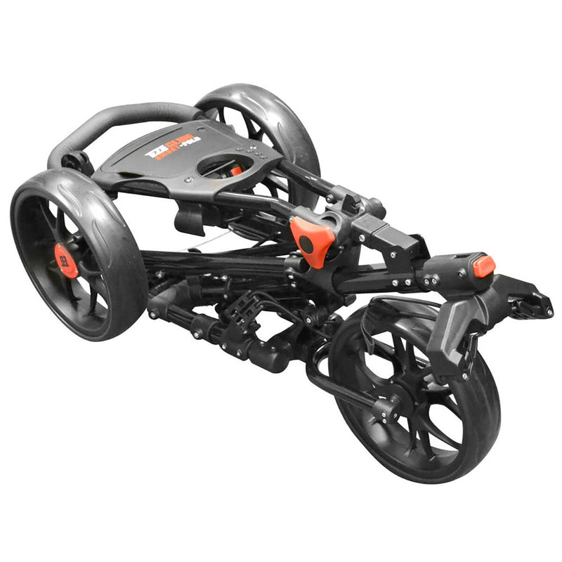 Eze Glide 3-wheel golf trolley in black - British product