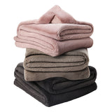 Mon Chateau Foldover Faux Fur Throw in 3 Colours, 152 x 177 cm GOODS Costco UK