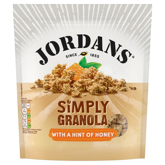 Jordans Simply Granola with a Hint of Honey Breakfast Cereal   750g GOODS M&S   