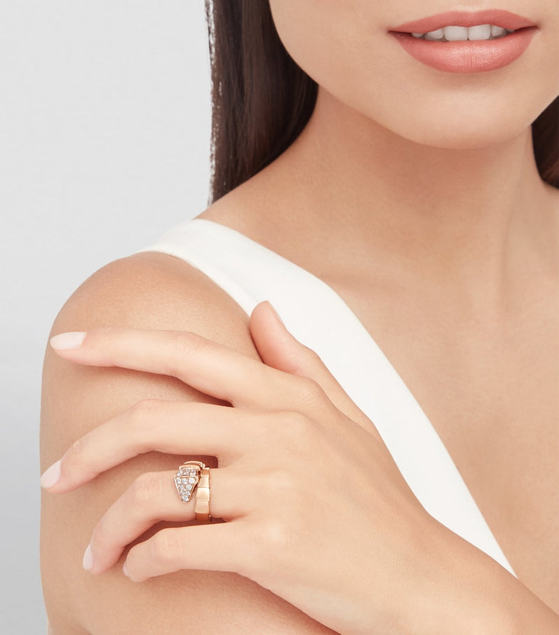 Bvlgari Serpenti Viper ring (British brand)