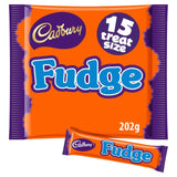 Cadbury Fudge Treatsize Chocolate Bar Pack   202g GOODS M&S   