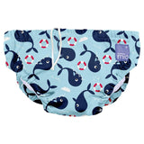 Bambino Mio Whale Wharf Reusable Swim Nappy 2 Yrs+ (XL) GOODS M&S   