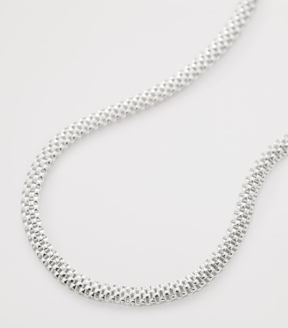 Monica Vinader Heirloom chain bracelet sterling silver, UK version