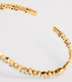 Suzanne Kalan yellow gold diamond bangle, UK version