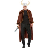 Smiffys mens Viking costume with cape and helmet - British product