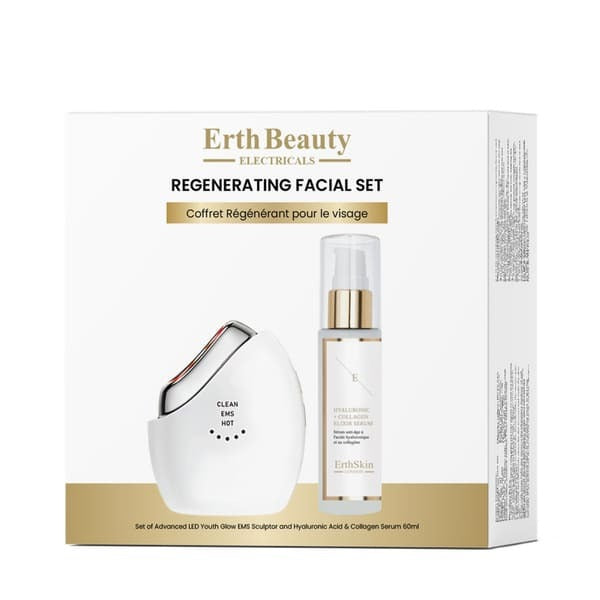 Erth Beauty electronic regenerating facial set, UK version