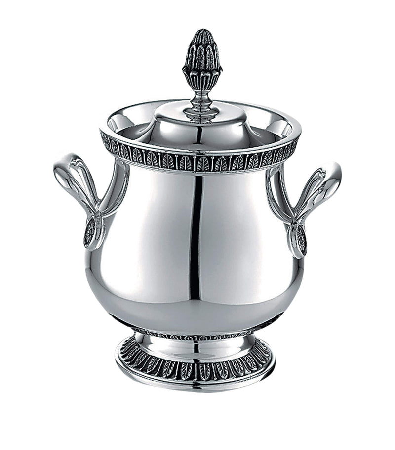Christofle Malmaison covered sugar bowl - British product