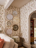 Laura Ashley Duck Egg Elderwood A4 Wallpaper Sample