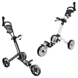 Eze Glide Smart Fold 3-wheel golf trolley, imported from the UK