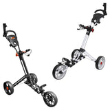Eze Glide Smart Fold 3-wheel golf trolley, imported from the UK
