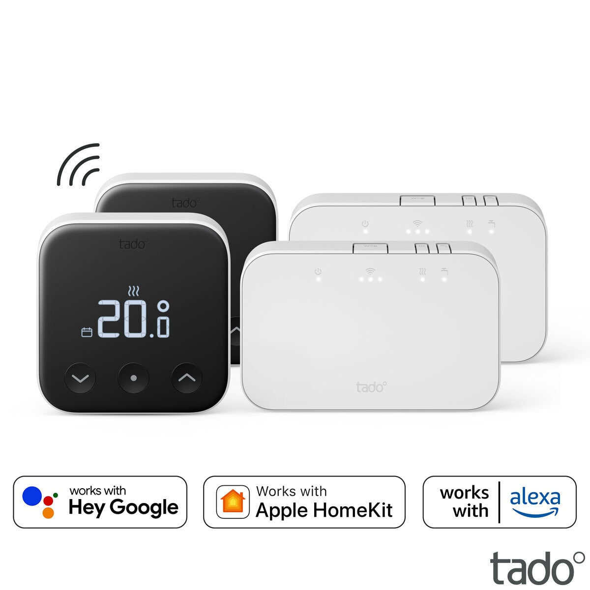 tado° Wireless 2 Zone Kit (2 x includes Wireless thermostat X with Hot Water Control) GOODS Costco UK