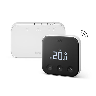 tado° Wireless 2-Zonen-Kit (2 x inklusive Wireless Thermostat X mit Warmwassersteuerung)