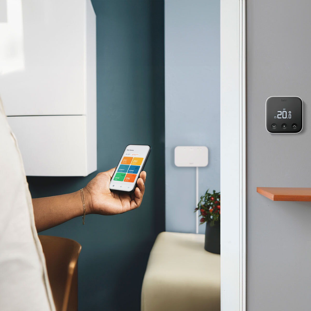 tado° Wireless 2 Zone Kit (2 x includes Wireless thermostat X with Hot Water Control) GOODS Costco UK