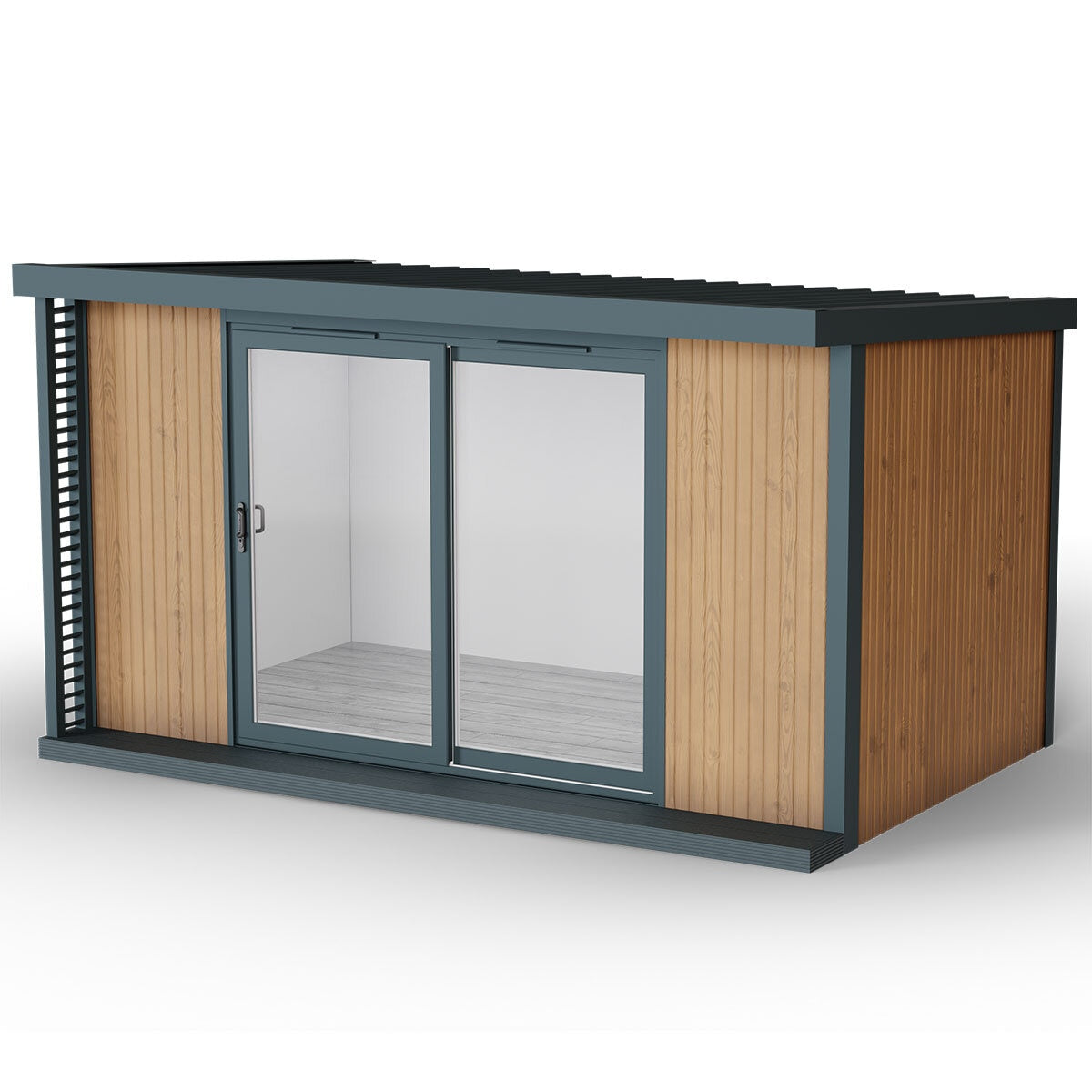 Installed Green Retreats Basebox Plus Garden Room 4.2m x 2.4m GOODS Costco UK