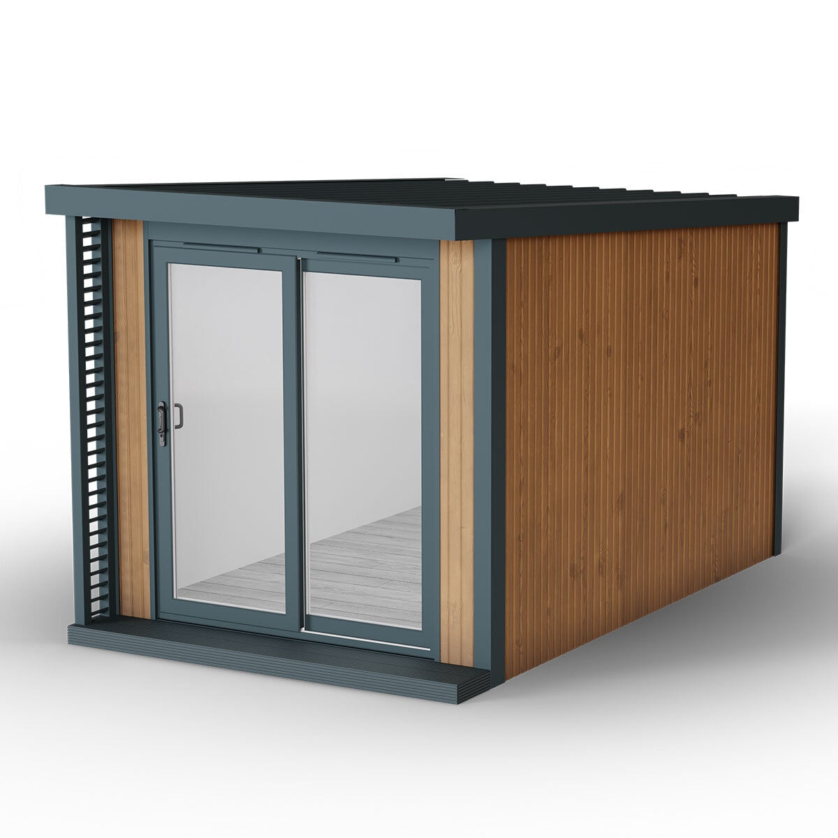 Installed Green Retreats Basebox Plus Garden Room 2.4m x 3.6m GOODS Costco UK