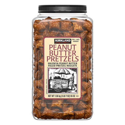 Mit Erdnussbutter gefüllte Brezel-Nuggets 1.56 kg