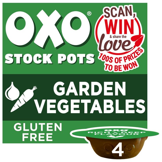 Oxo Stock Pots Vegetable   4 x 20g GOODS M&S   