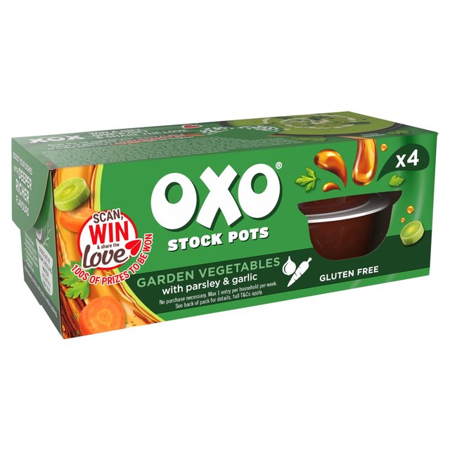 Oxo Stock Pots Vegetable   4 x 20g GOODS M&S   