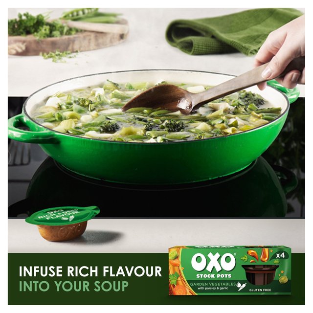 Oxo Stock Pots Vegetable   4 x 20g GOODS M&S   