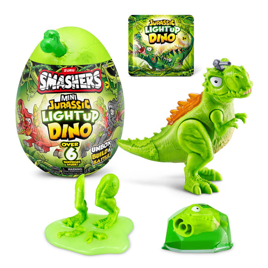 Zuru Smashers Mini Jurassic Light Up Dino Egg GOODS Sainsburys   