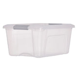 IRIS OHYAMA storage boxes with lids 15L 4 pack - British product