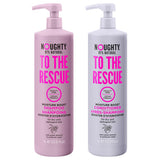 Noughty To The Rescue shampoo and conditioner duo 2x1L - British product