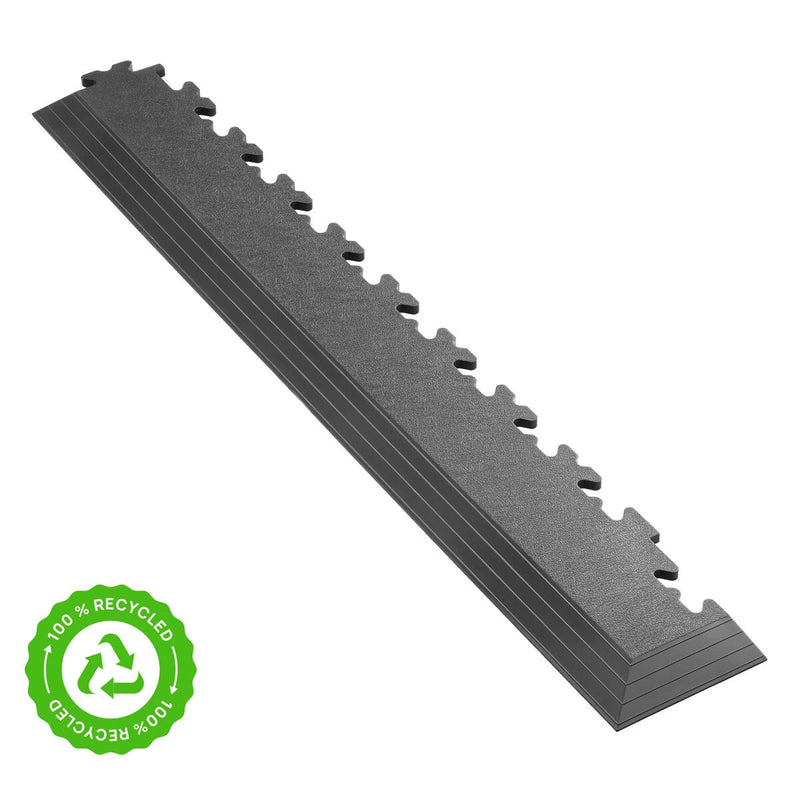 Klikflor garage floor corner ramp graphite 90x585x7mm, imported from the UK