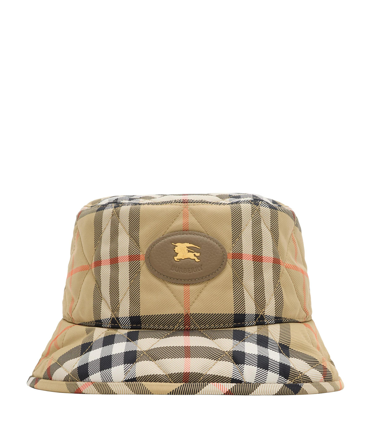 Burberry quilted bucket hat, imported from the UK