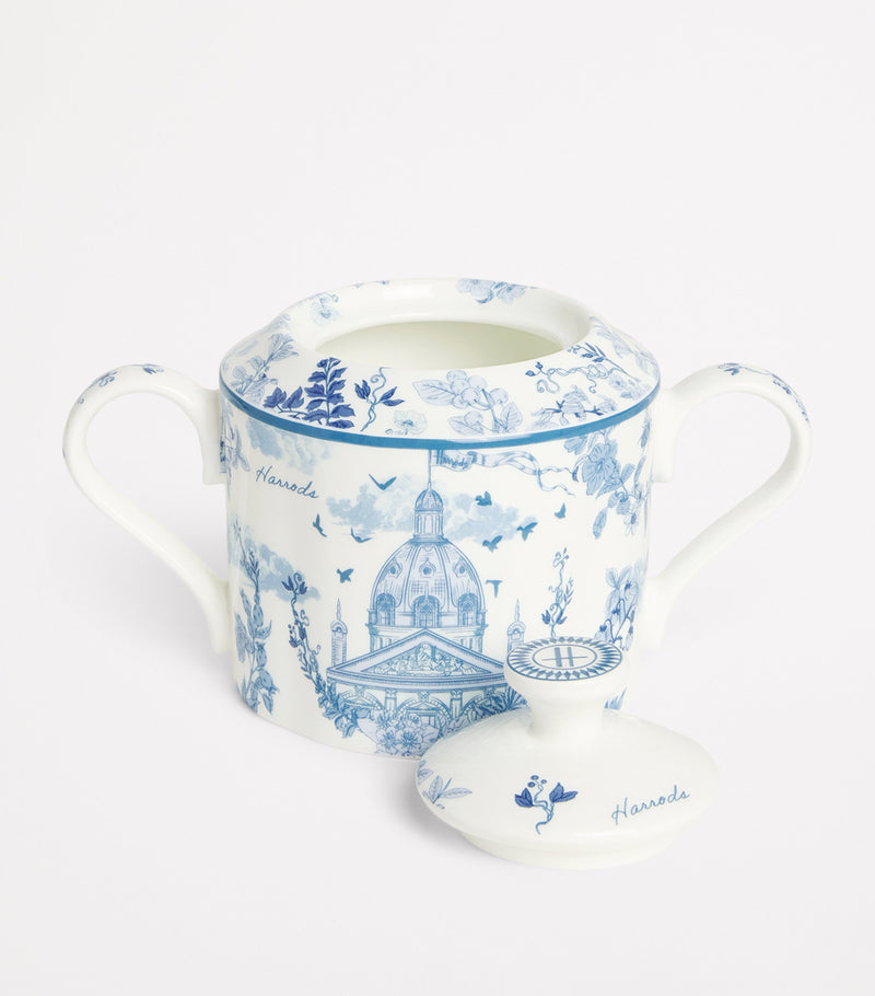 Harrods bone china sugar bowl 15cm, UK version