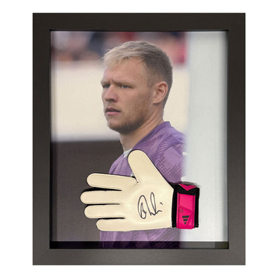 Costco UK Allstarsignings Aaron Ramsdale Signed Framed Goalkeeper Glove 60 x 50 cm- Buy online at McGrocer