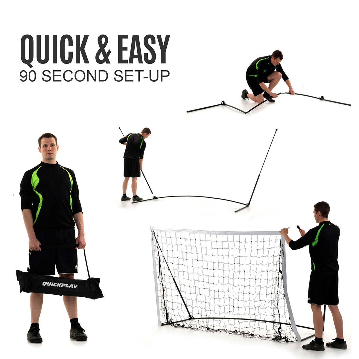 Kickster Portable Football Goal 1.5 x 1m GOODS Costco UK