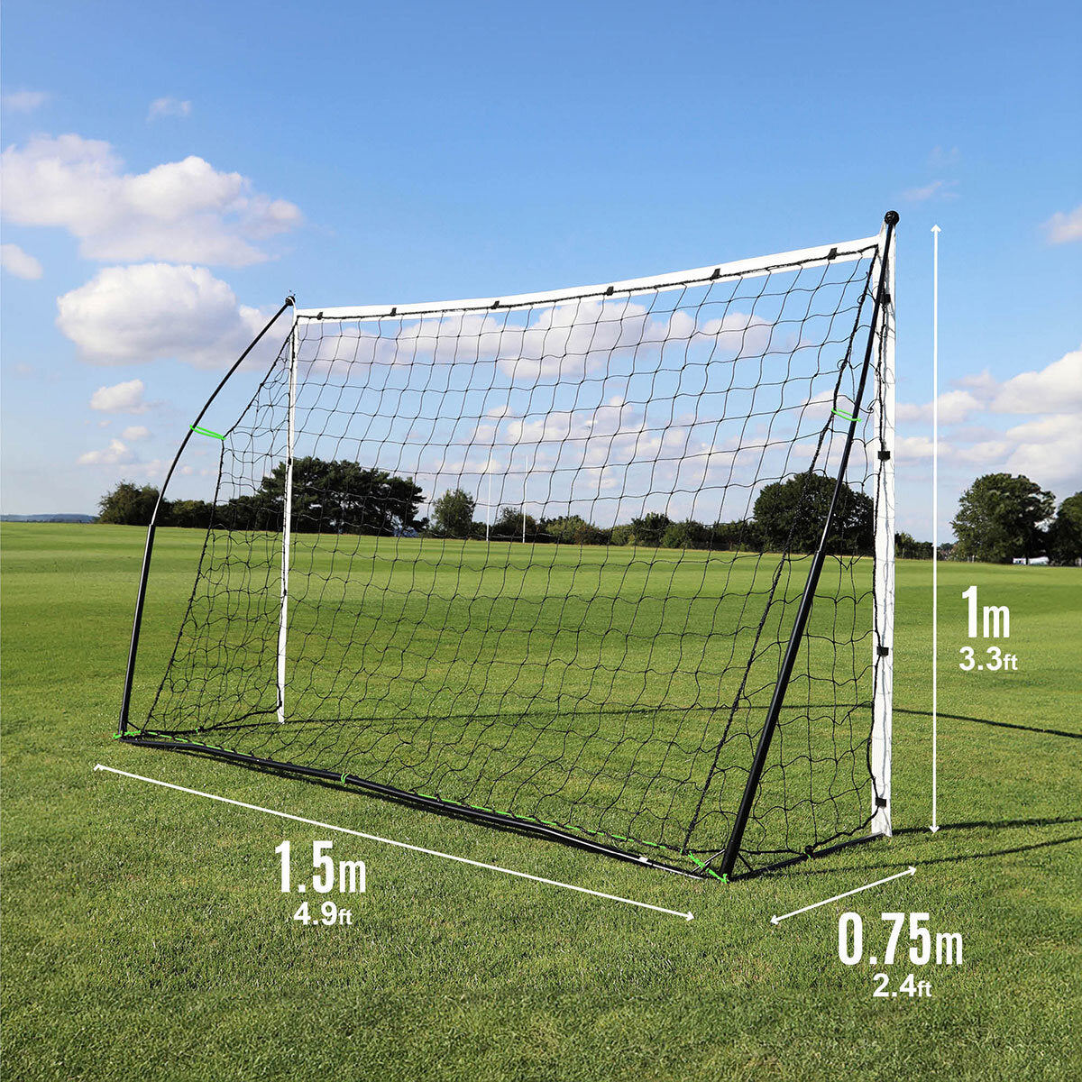 Kickster Portable Football Goal 1.5 x 1m GOODS Costco UK