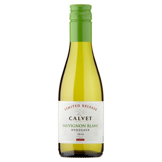 Calvet Limited Release Bordeaux Sauvignon Blanc Small Bottle   18.75cl GOODS M&S   