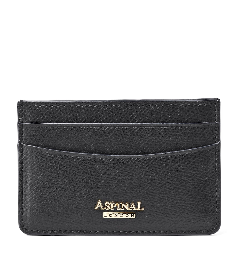 Aspinal of London slim card holder Italian calf leather, imported from the UK