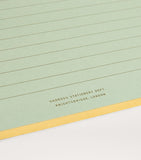 Harrods lined A4 jotter notepad, UK version