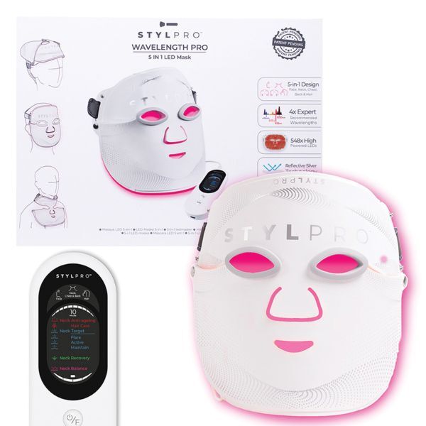 STYLPRO Wavelength Pro LED face mask, imported from the UK