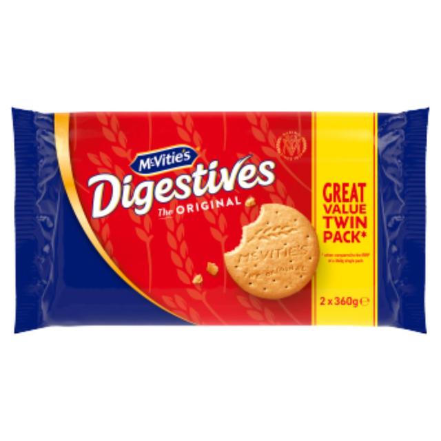 McVitie's Digestives The Original Biscuits Twin Pack   2 x 360g