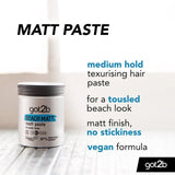 Schwarzkopf got2b Beach Matt Paste   100ml GOODS M&S   