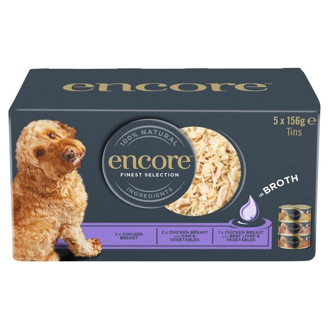 Encore Supreme Selection Dog Tin   5 x 156g GOODS M&S   