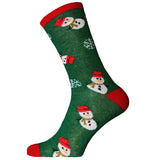 RJM Mens Christmas Socks (UK 7-11) GOODS Superdrug Green  