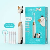 Brosse à dents sonique rechargeable pour enfants avec six têtes de brosse de remplacement