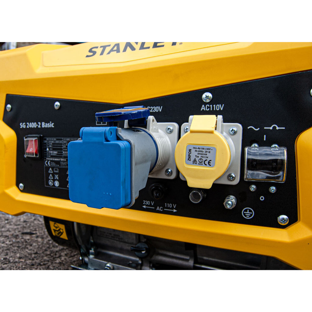 Stanley 2400W Dual Voltage Generator (SG400)