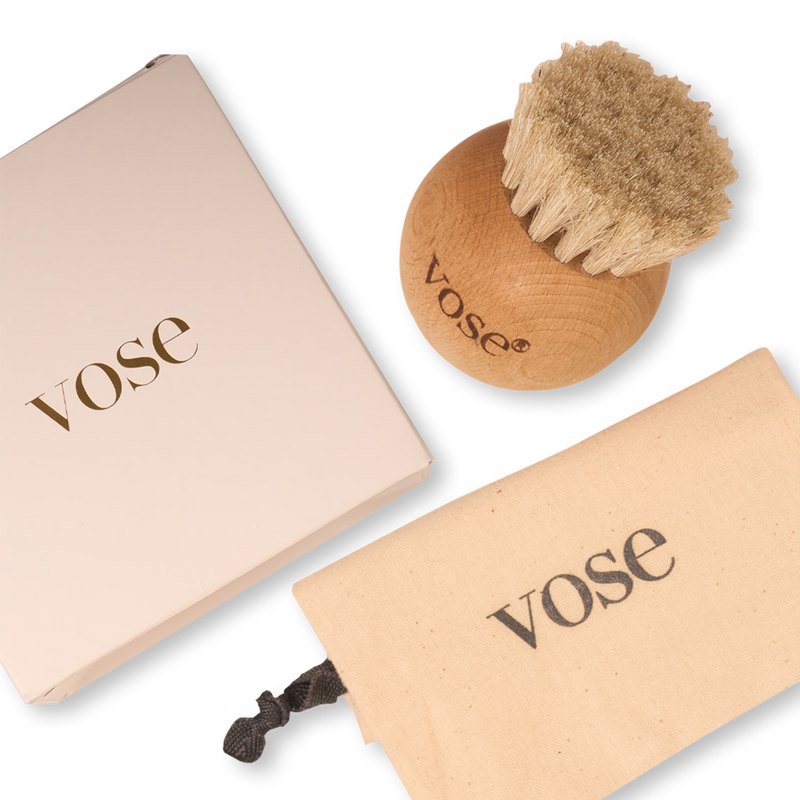 100% horse hair dry face brush natural bristles, UK version