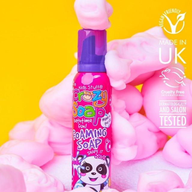 Kids Stuff Crazy Foaming Soap Pink   225ml