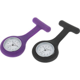 Constant Nurses fob watch purple and black 30mm (British brand)