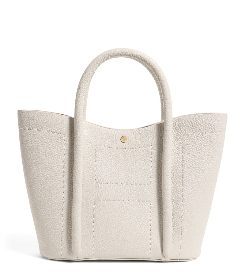 Harrods leather rope tote bag - British product