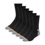 Weatherproof Men's Crew Socks 6 Pack
